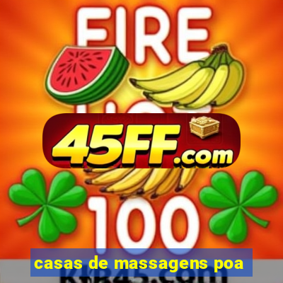 casas de massagens poa